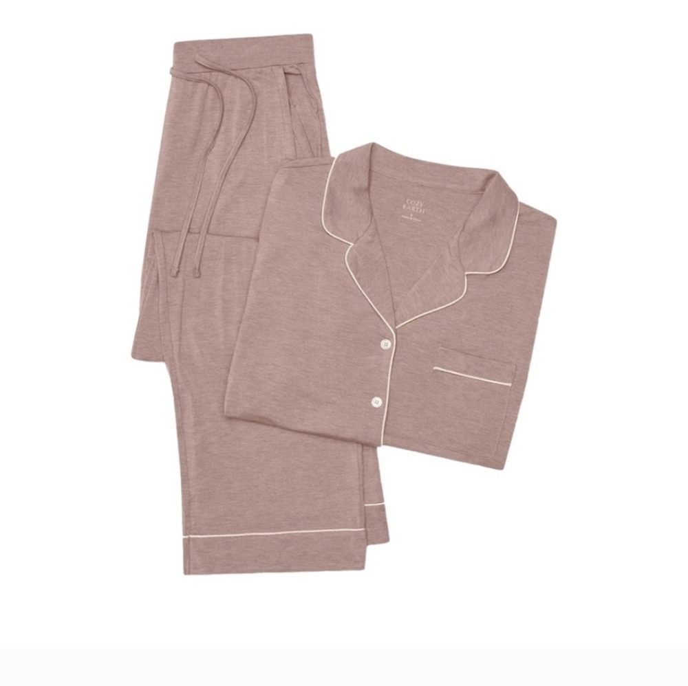 Women's Cozy Earth Long Sleeve PJ Set Size Small